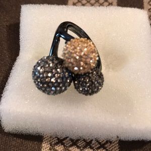 Stella & Dot Soirée Trio Ring